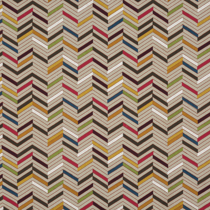 Carousel Spice/Plum by Mulberry Fabric BOHEMIAN TRAVELS VISCOSE - 43%;LINEN - 32%;POLYESTER - 25% India Horizontal: 13.396 and Vertical: 14.972 50.432 - Fabric Carolina -