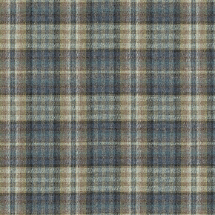 Nevis Blue by Mulberry Designer Fabric MULBERRY WOOLS IV WOOL - 100% United Kingdom HEAVY Horizontal: 9.85 and Vertical: 11.032 59.1 - Swanky Fabrics -