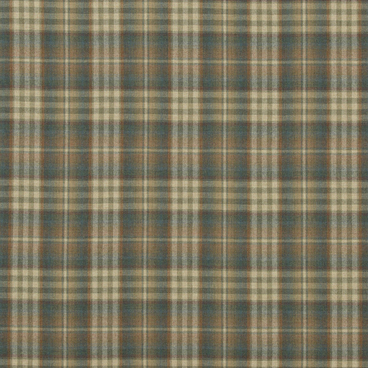 Nevis Teal/Russet by Mulberry Fabric Mulberry Fabric Nevis Teal/RussetFabric FESTIVAL WOOL - 100% United Kingdom </p><p>Repeat: H: 9.85, V: 11.032 59.1 - Fabric Carolina -