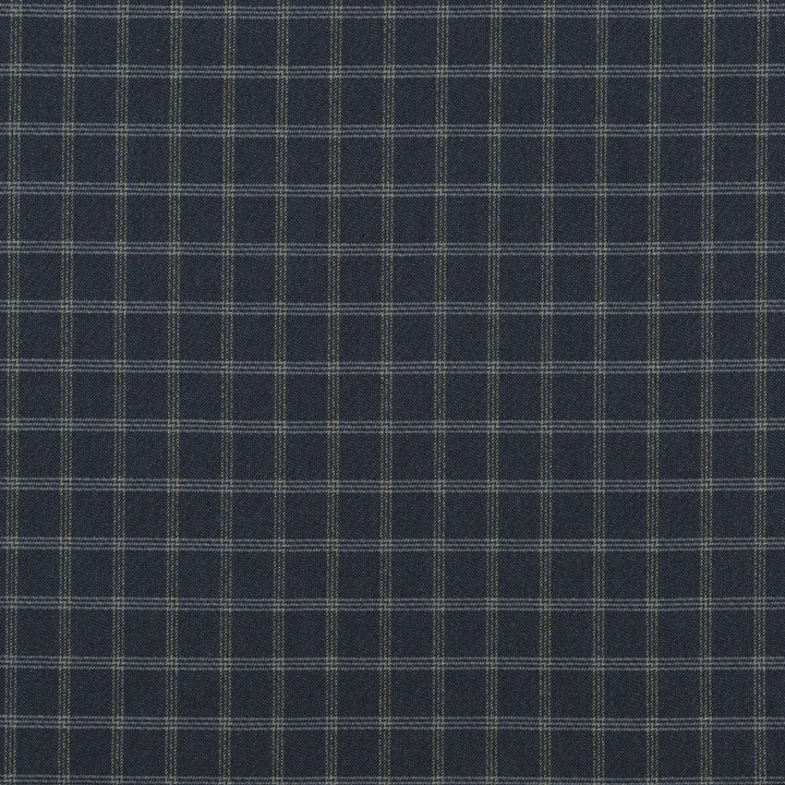 Bute Indigo by Mulberry Fabric FESTIVAL WOOL - 100% United Kingdom HEAVY Horizontal: 2.758 and Vertical: 2.955 57.918 - Fabric Carolina -