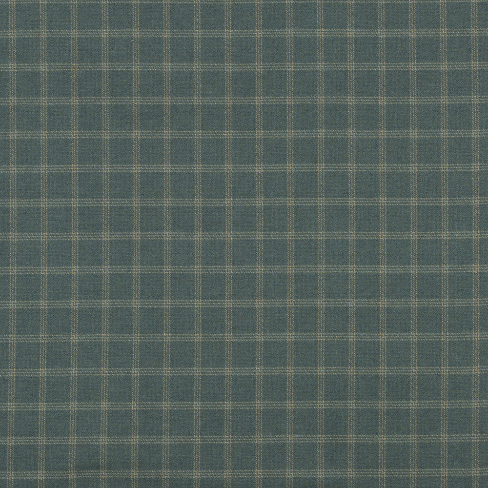 Bute Teal by Mulberry Fabric FESTIVAL WOOL - 100% United Kingdom HEAVY Horizontal: 2.758 and Vertical: 2.955 57.918 - Fabric Carolina -