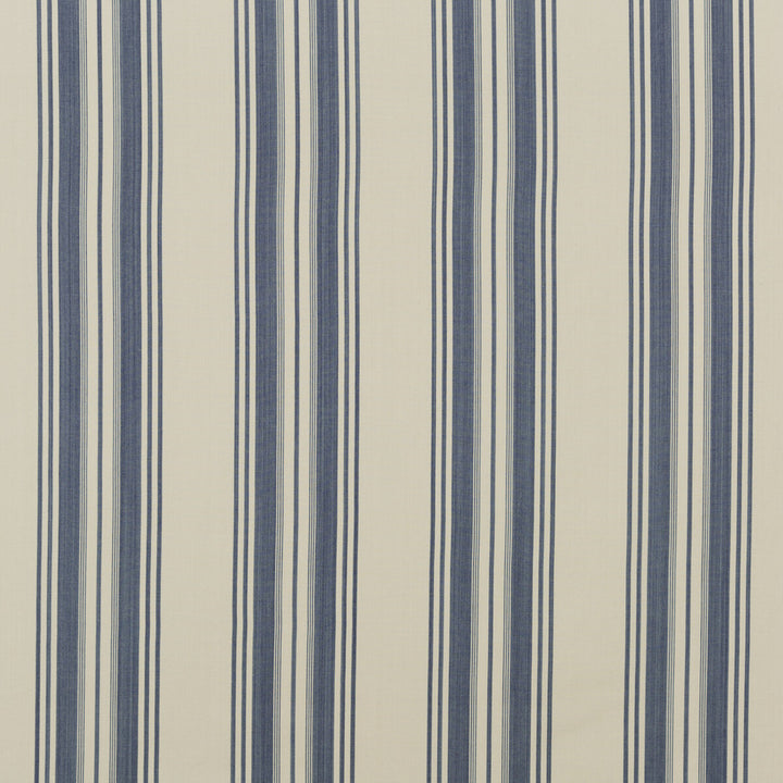 Bristol Stripe Indigo by Mulberry Fabric Mulberry Fabric Bristol Stripe IndigoFabric FESTIVAL COTTON - 100% India </p><p>Repeat: H: 9.259, V: 55.554 - Fabric Carolina -