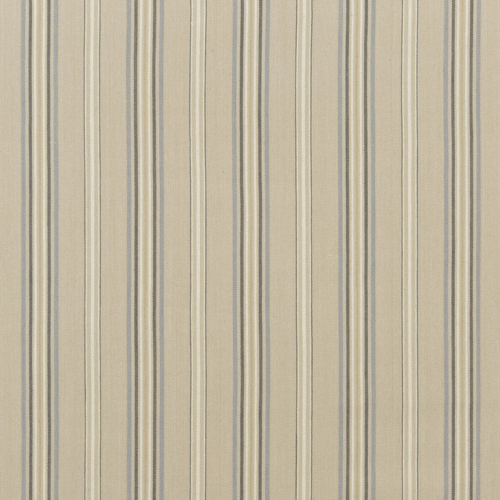 Exeter Stripe Slate/Stone by Mulberry Fabric FESTIVAL COTTON - 70%;JUTE - 30% India HEAVY Horizontal: 7.486 and Vertical: - 52.402 - Fabric Carolina -