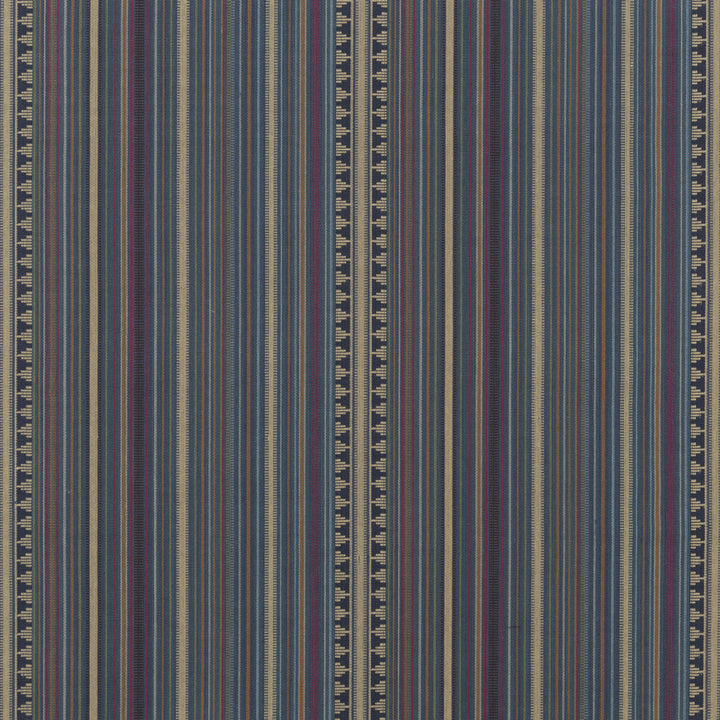 Pageant Stripe Teal by Mulberry Fabric FESTIVAL COTTON - 100% India MEDIUM Horizontal: 17.139 and Vertical: 0.985 51.22 - Fabric Carolina -