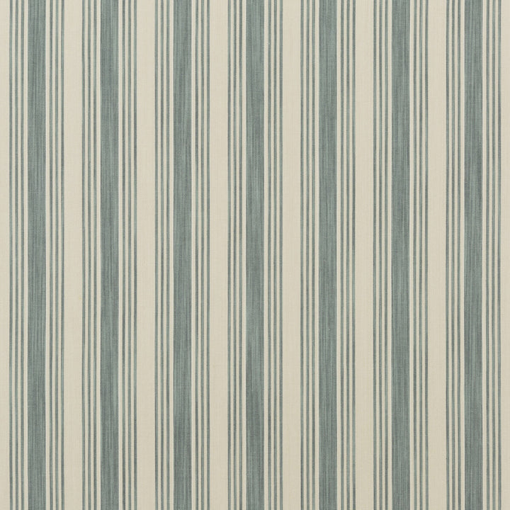 Hammock Stripe Teal by Mulberry Fabric FESTIVAL COTTON - 100% India HEAVY Horizontal: 4.728 and Vertical: - 52.008 - Fabric Carolina -