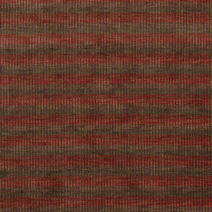 Rattan Chenille Red/Green by Mulberry Fabric FESTIVAL VISCOSE - 60%;COTTON - 23%;POLYESTER - 17% Italy HEAVY Horizontal: 0 and Vertical: 3.152 53.978 - Fabric Carolina -