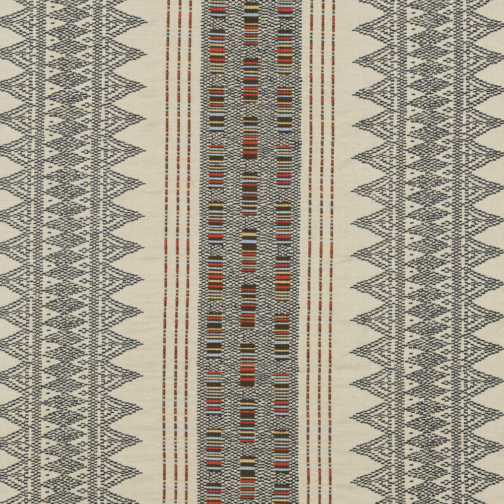 Stitchwork Indigo by Mulberry Fabric Mulberry Fabric Stitchwork IndigoFabric FESTIVAL LINEN - 55%;COTTON - 45% India </p><p>Repeat: H: 24.034, V: 14.972 48.068 - Fabric Carolina -