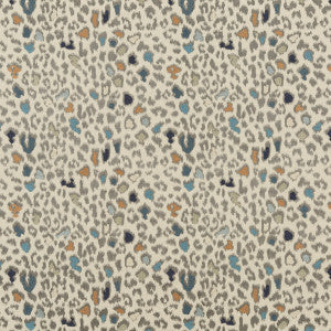 Animal Magic Teal by Mulberry Fabric