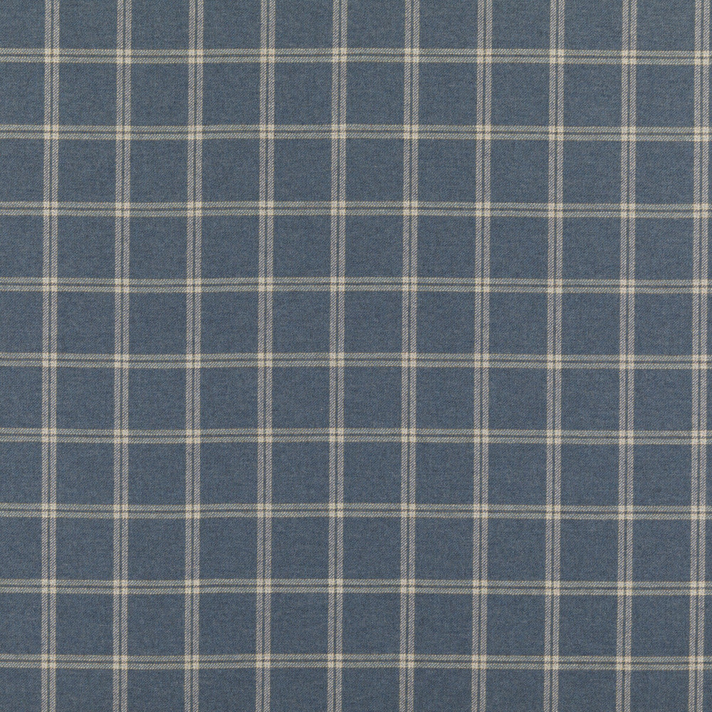 Walton Indigo by Mulberry Fabric Mulberry Fabric Walton IndigoFabric MODERN COUNTRY MERINO WOOL - 50%;WOOL - 50% United Kingdom </p><p>Repeat: H: 3.94, V: 3.94 59.1 - Fabric Carolina -