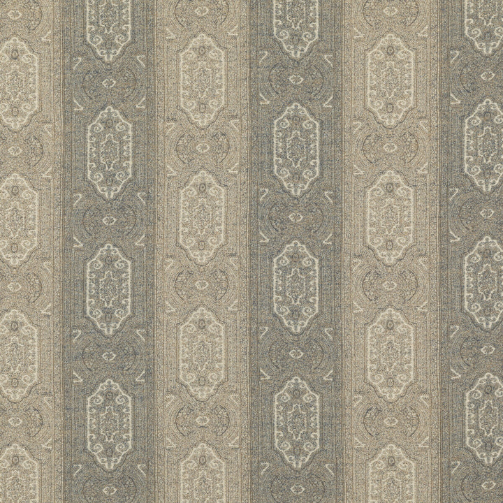 Adlina Indigo by Mulberry Fabric MODERN COUNTRY WOOL - 75%;RAYON - 25% Turkey - Horizontal: 13.79 and Vertical: 9.85 55.16 - Fabric Carolina -