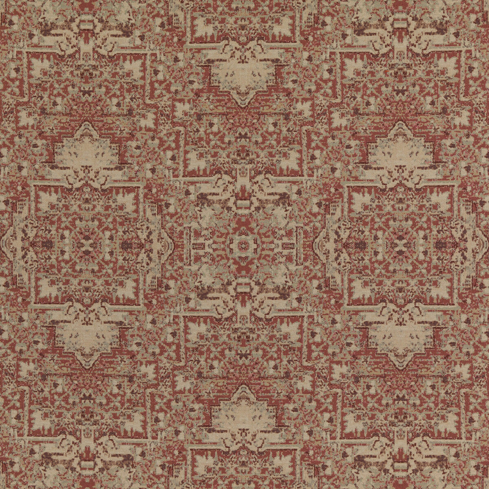 Faded Tapestry Spice by Mulberry Fabric Mulberry Fabric Faded Tapestry SpiceFabric MODERN COUNTRY I COTTON - 75%;ACRYLIC - 18%;NYLON - 7% Italy </p><p>Repeat: H: 27.58, V: 46.492 55.16 - Fabric Carolina -