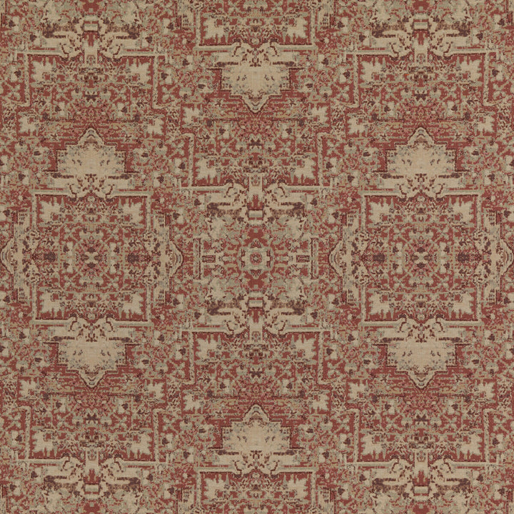Faded Tapestry Spice by Mulberry Fabric Mulberry Fabric Faded Tapestry SpiceFabric MODERN COUNTRY I COTTON - 75%;ACRYLIC - 18%;NYLON - 7% Italy </p><p>Repeat: H: 27.58, V: 46.492 55.16 - Fabric Carolina -