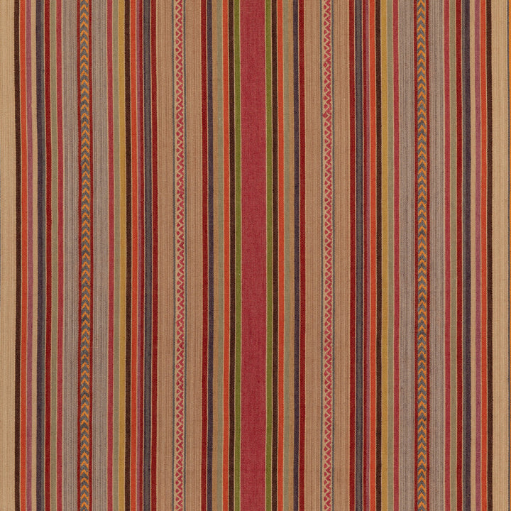 Art Stripe Multi by Mulberry Fabric MODERN COUNTRY II COTTON - 65%;JUTE - 35% India Horizontal: 53.978 and Vertical: 53.978 - Fabric Carolina -