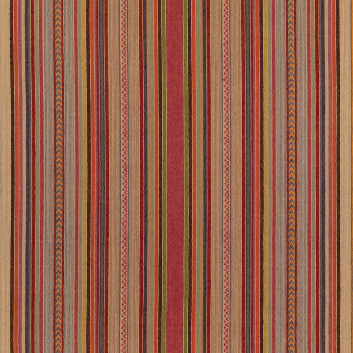 Art Stripe Multi by Mulberry Designer Fabric MODERN COUNTRY II COTTON - 65%;JUTE - 35% India Horizontal: 53.978 and Vertical: 53.978 - Swanky Fabrics -
