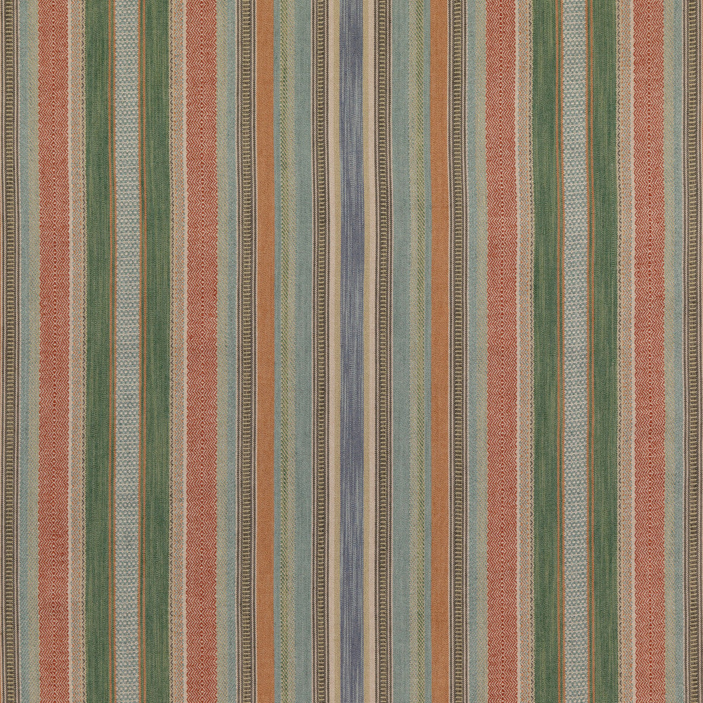 Rustic Stripe Spice by Mulberry Designer Fabric MODERN COUNTRY I COTTON - 65%;JUTE - 35% India Horizontal: 26.004 and Vertical: 52.008 - Swanky Fabrics -
