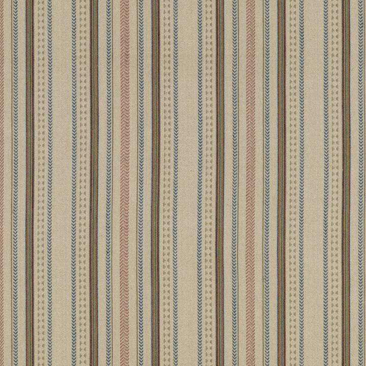 Racing Stripe Denim by Mulberry Designer Fabric MULBERRY STRIPES II COTTON - 68%;JUTE - 32% India Horizontal: 13.199 and Vertical: 52.796 - Swanky Fabrics -