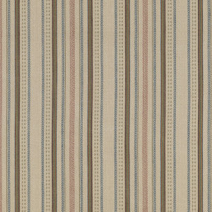 Racing Stripe Denim by Mulberry Fabric