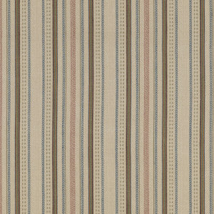 Racing Stripe Denim by Mulberry Fabric
