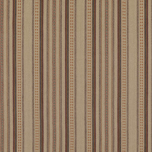 Racing Stripe Plum by Mulberry Fabric