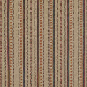 Racing Stripe Plum by Mulberry Fabric