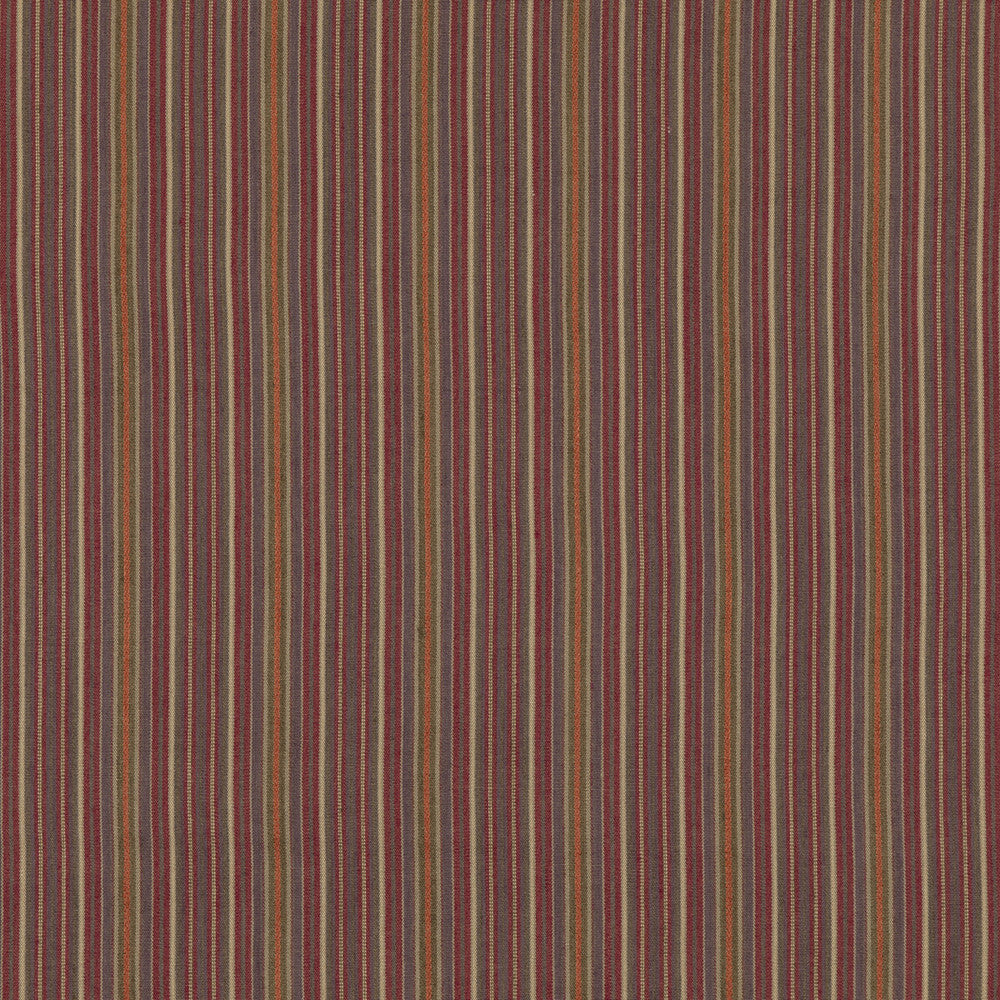 Falconer Stripe Plum by Mulberry Fabric Mulberry Fabric Falconer Stripe PlumFabric MULBERRY STRIPES II COTTON - 70%;JUTE - 30% India </p><p>Repeat: H: 5.713, V: 51.22 - Fabric Carolina -