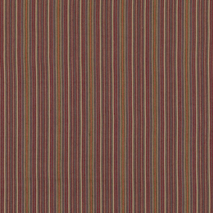 Falconer Stripe Plum by Mulberry Fabric MULBERRY STRIPES II COTTON - 70%;JUTE - 30% India Horizontal: 5.713 and Vertical: 51.22 - Fabric Carolina -