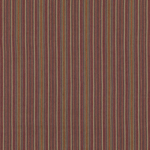 Falconer Stripe Plum by Mulberry Fabric