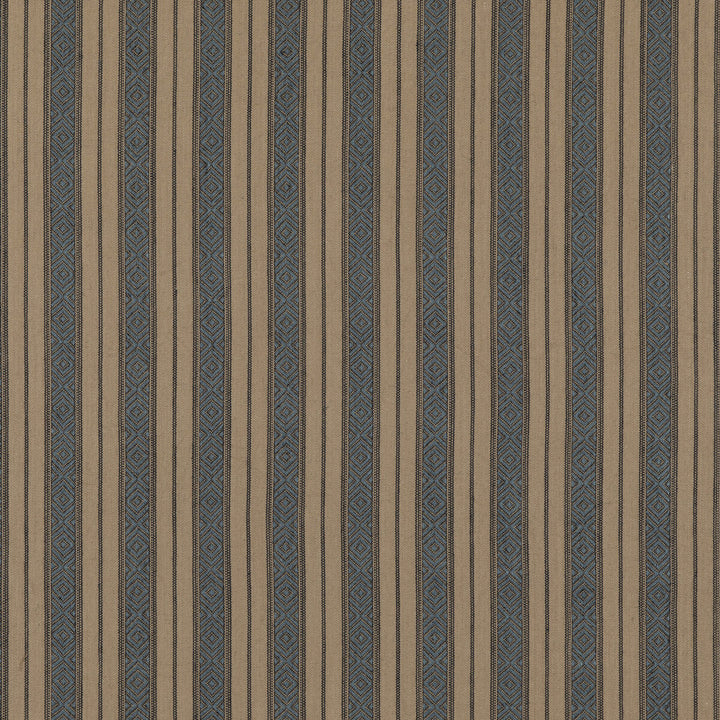Cowdray Stripe Denim by Mulberry Fabric MULBERRY STRIPES II COTTON - 70%;JUTE - 30% India Horizontal: 3.94 and Vertical: 51.22 - Fabric Carolina -