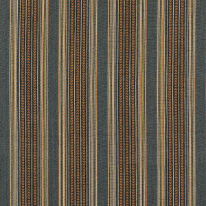 Berber Stripe Denim by Mulberry Fabric