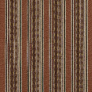 Berber Stripe Spice by Mulberry Fabric