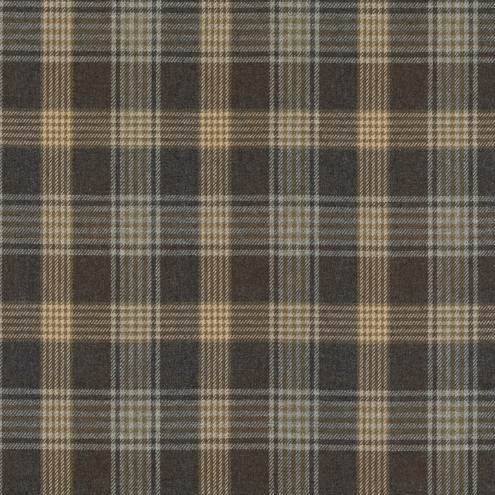 Braemar Woodsmoke by Mulberry Fabric MULBERRY WOOLS IV WOOL - 100% United Kingdom MEDIUM Horizontal: 9.85 and Vertical: 12.214 59.1 - Fabric Carolina -