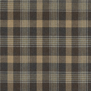 Braemar Woodsmoke by Mulberry Fabric