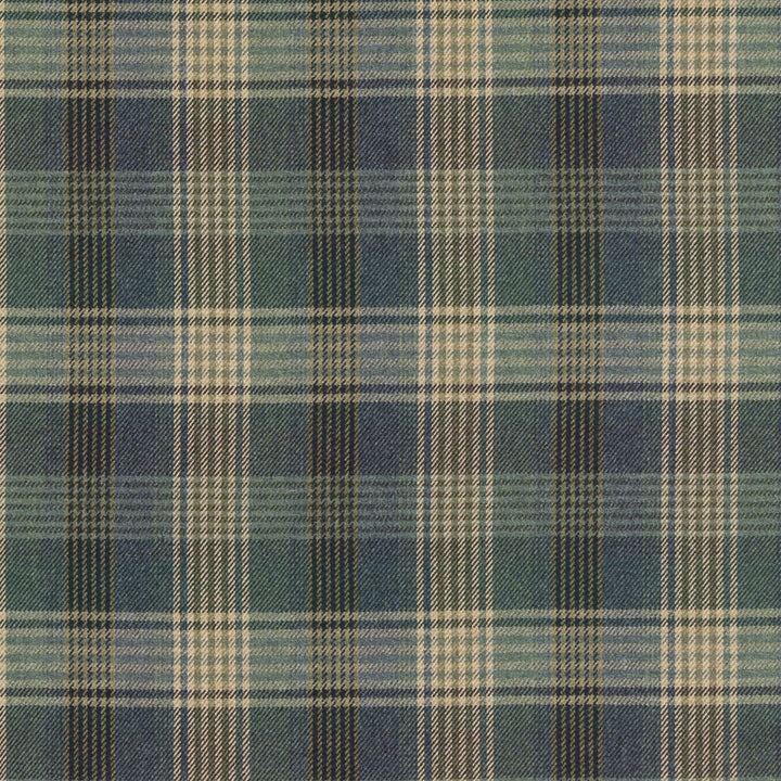Braemar Blue by Mulberry Fabric Mulberry Fabric Braemar BlueFabric MULBERRY WOOLS IV WOOL - 100% United Kingdom </p><p>Repeat: H: 9.85, V: 12.214 59.1 - Fabric Carolina -