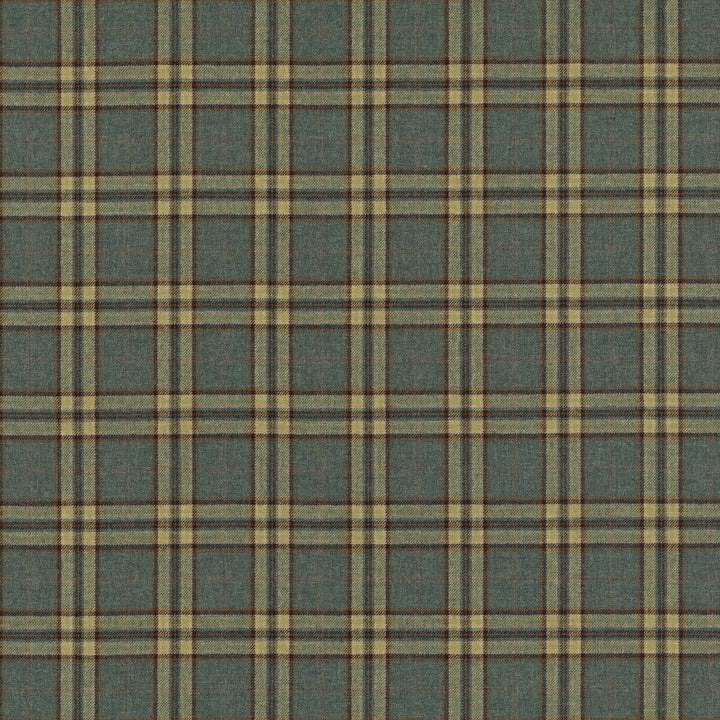 Ghillie Teal by Mulberry Designer Fabric MULBERRY WOOLS IV WOOL - 100% United Kingdom MEDIUM Horizontal: 4.4522 and Vertical: 4.728 57.918 - Swanky Fabrics -