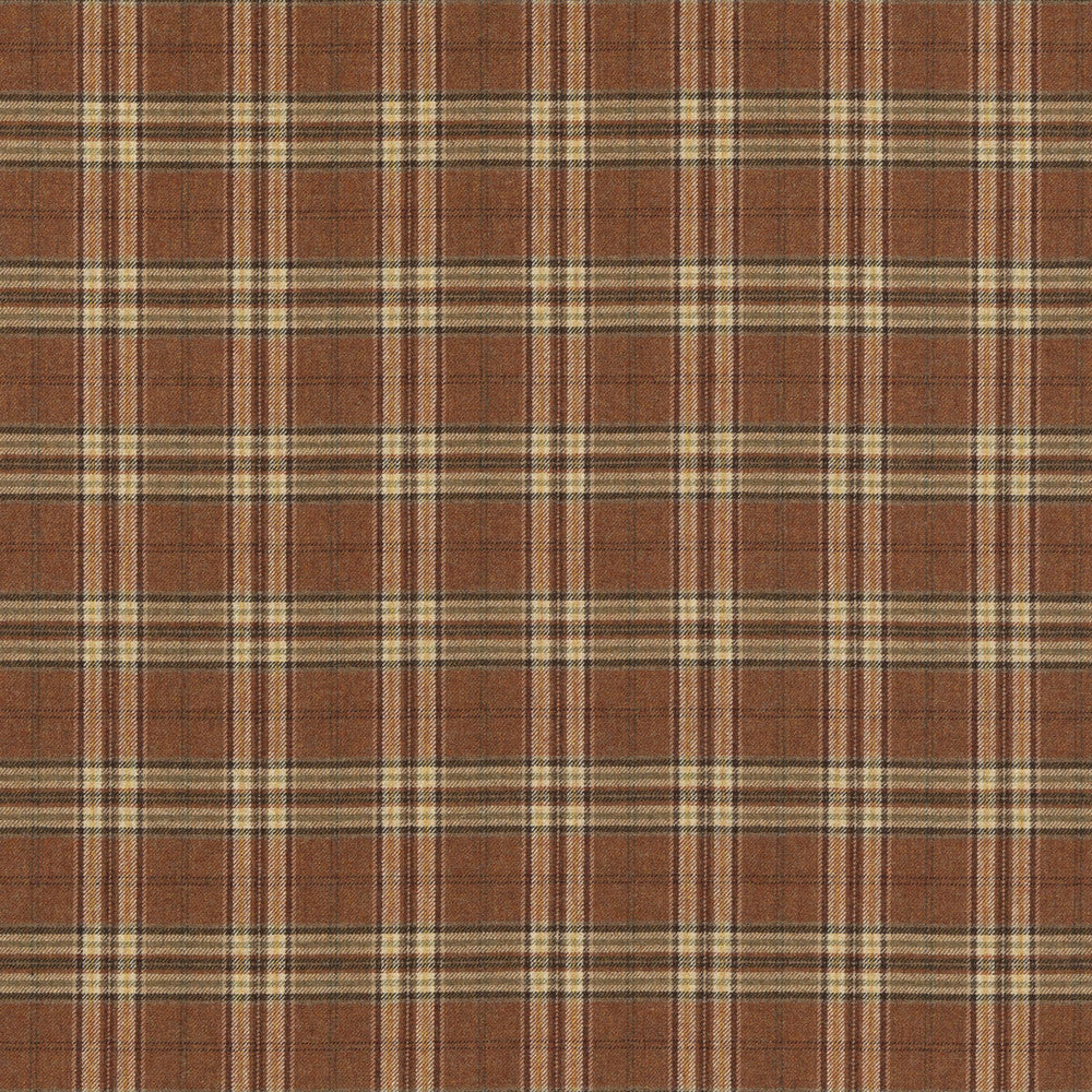 Ghillie Russet by Mulberry Fabric MULBERRY WOOLS IV WOOL - 100% United Kingdom MEDIUM Horizontal: 4.4522 and Vertical: 4.728 57.918 - Fabric Carolina -