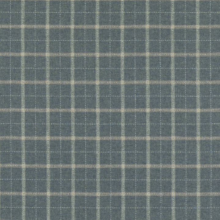 Bowmont Blue by Mulberry Fabric MULBERRY WOOLS IV WOOL - 100% United Kingdom MEDIUM Horizontal: 3.546 and Vertical: 3.94 56.736 - Fabric Carolina -