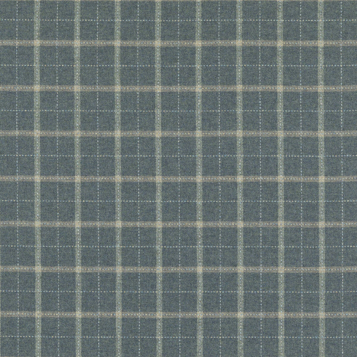 Bowmont Blue by Mulberry Designer Fabric MULBERRY WOOLS IV WOOL - 100% United Kingdom MEDIUM Horizontal: 3.546 and Vertical: 3.94 56.736 - Swanky Fabrics -