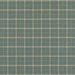 Bowmont Teal by Mulberry Fabric