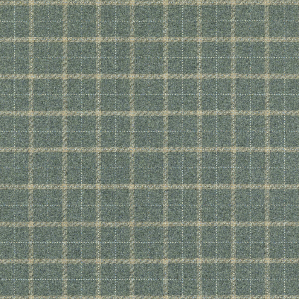 Bowmont Teal by Mulberry Fabric Mulberry Fabric Bowmont TealFabric MULBERRY WOOLS IV WOOL - 100% United Kingdom </p><p>Repeat: H: 3.546, V: 3.94 56.736 - Fabric Carolina -