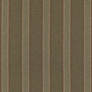 Moray Stripe Lovat by Mulberry Fabric
