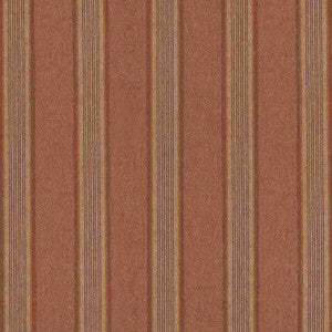 Moray Stripe Russet by Mulberry Fabric