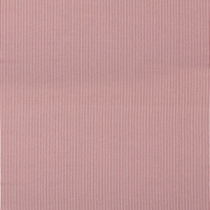 Mulberry Ticking Red by Mulberry Fabric