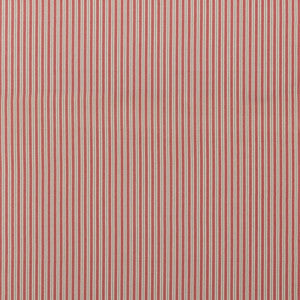 Compass Stripe Red by Mulberry Fabric