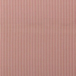 Compass Stripe Red by Mulberry Fabric