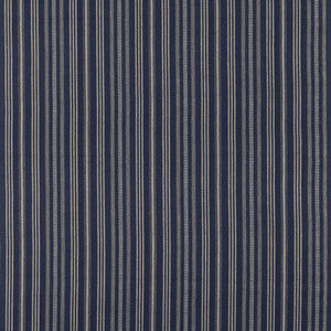 Signal Stripe Indigo by Mulberry Fabric
