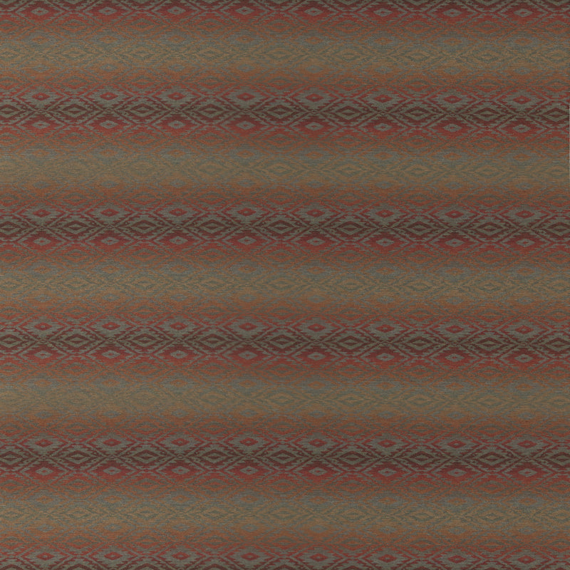 Beaumaris - Red/Green By Mulberry Fabric