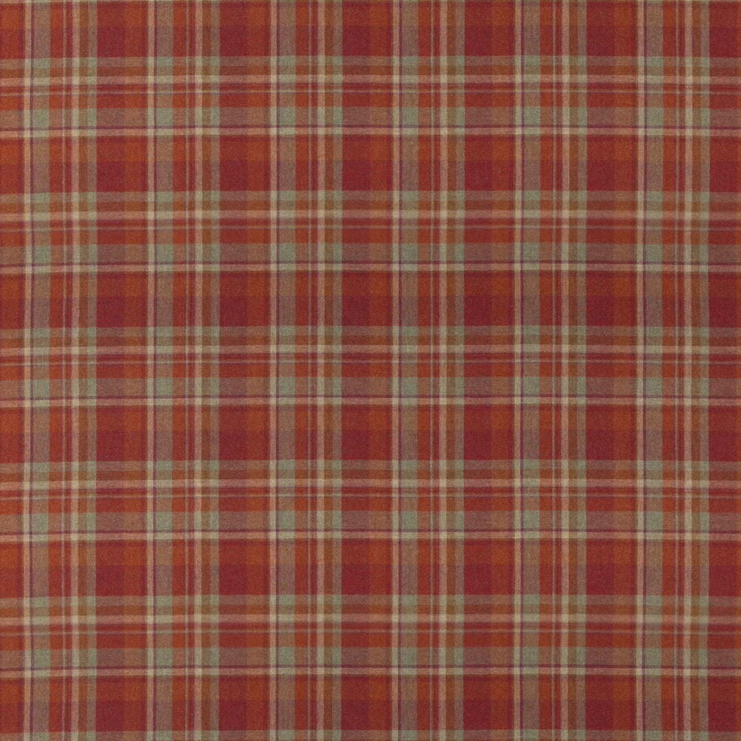 Lindisfarne Plaid - Russet By Mulberry Fabric