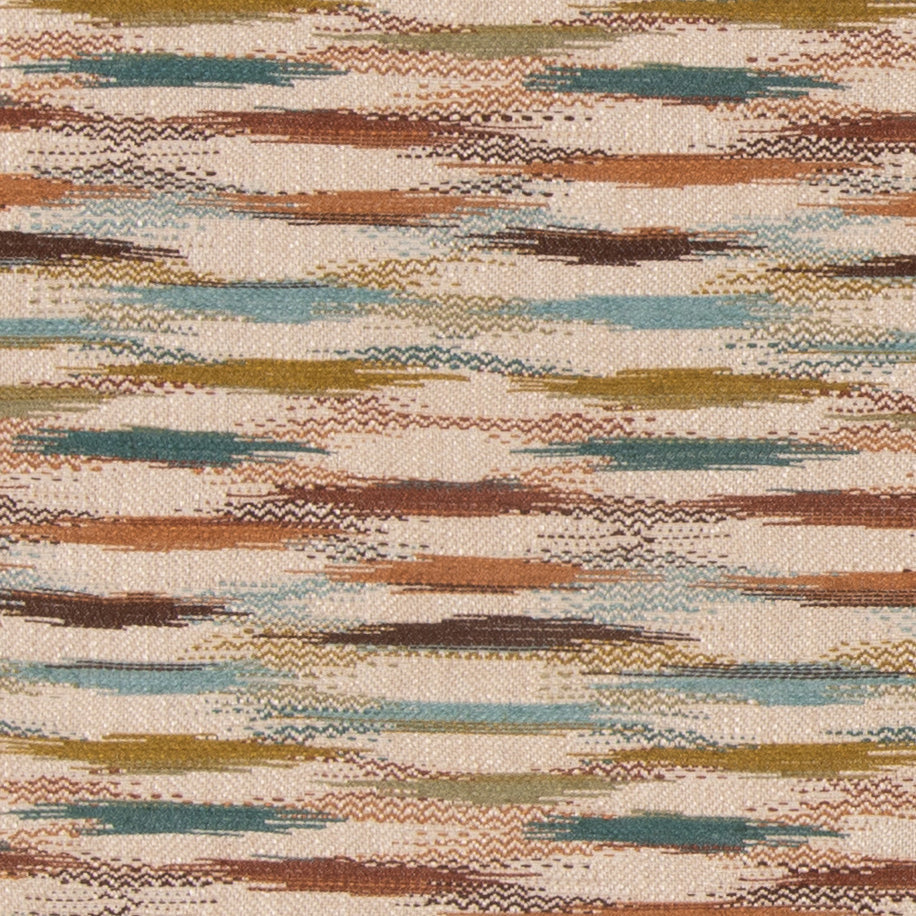Felbrigg - Teal/Chestnut By Mulberry Fabric