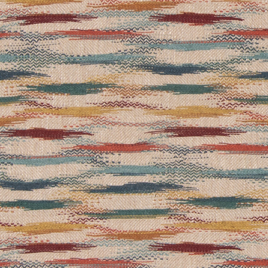 Felbrigg - Teal/Spice By Mulberry Fabric