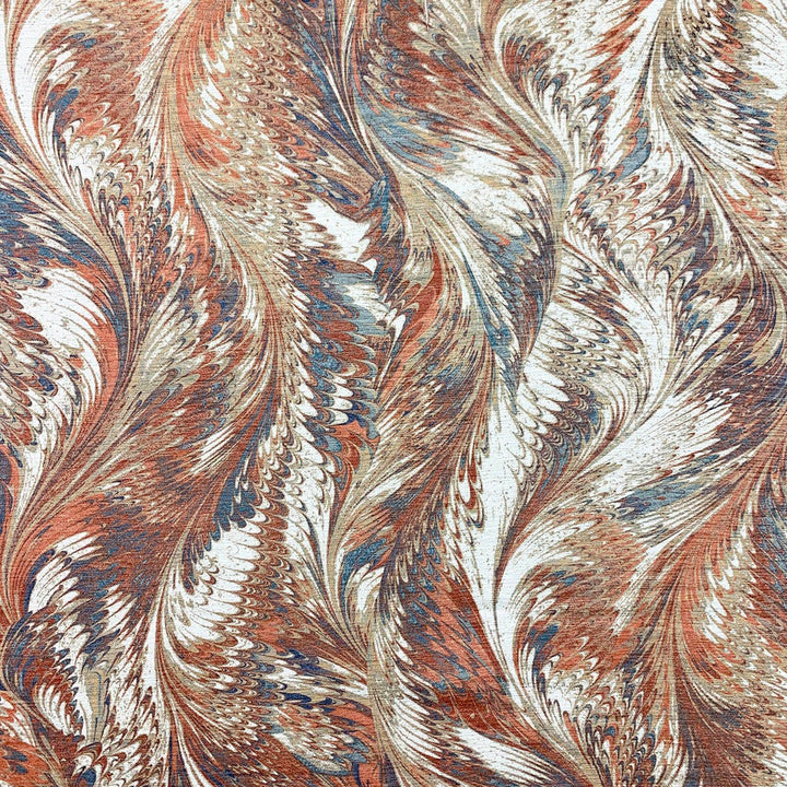 Feathers Sunset by Magnolia Designer Fabric - 100 Poly China 50000 Horizontal: 28 and Vertical: 28 54 - Swanky Fabrics -